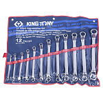 Набор накидных ключей, 6-32 мм, 12 предметов KING TONY 1712MR купить по цене 11 650 ₽ в интернет магазине ТЕХСАД
