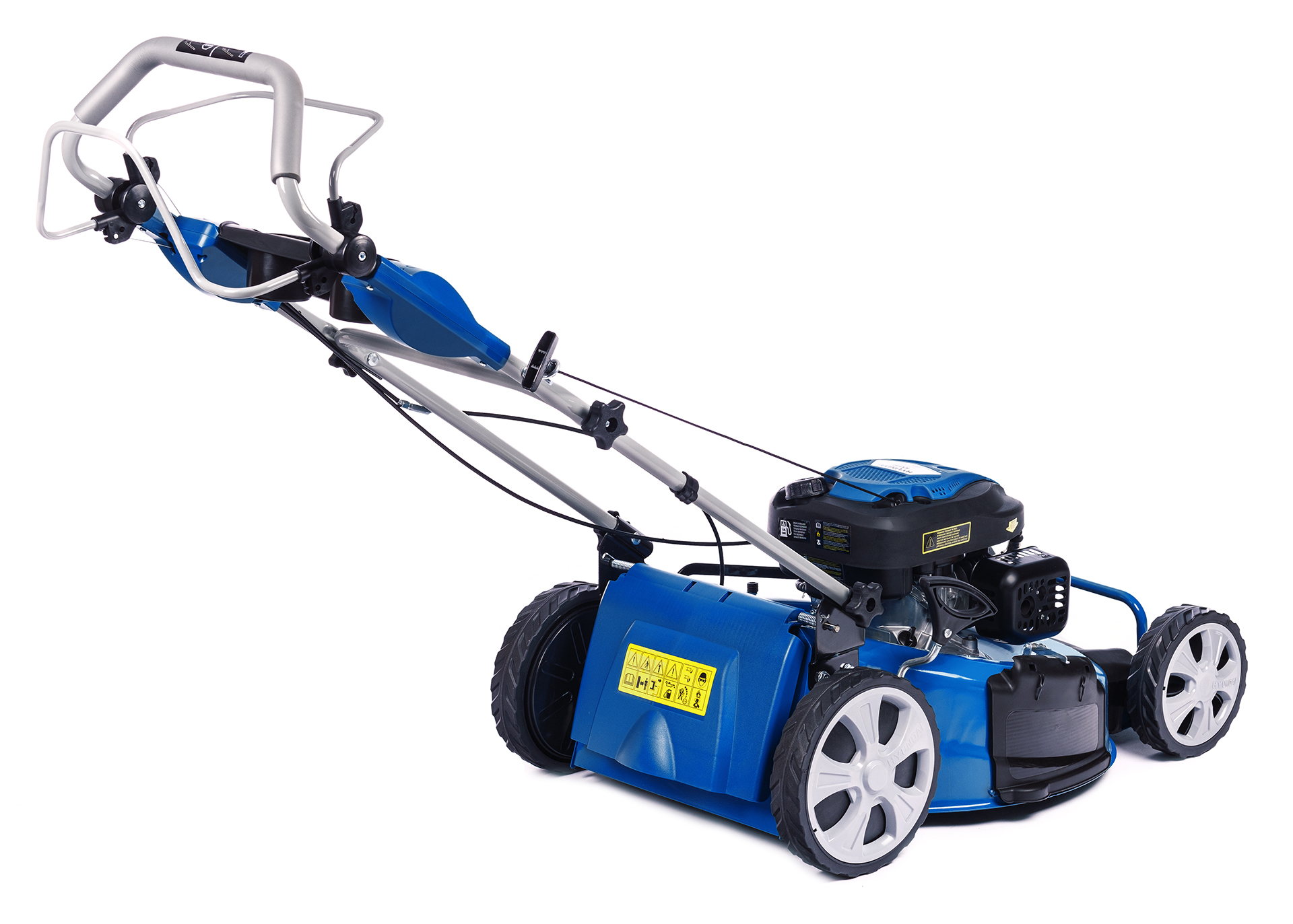 Бензиновая газонокосилка Hyundai L 5520S купить по цене 64 390 ₽ в интернет магазине ТЕХСАД