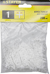 STAYER 1 мм, Х-образные, 200 шт., крестики для кафельной плитки 3380-1 STAYER 1 мм, Х-образные, 200 шт., крестики для кафельной плитки 3380-1 купить по цене 52 ₽ в интернет магазине ТЕХСАД