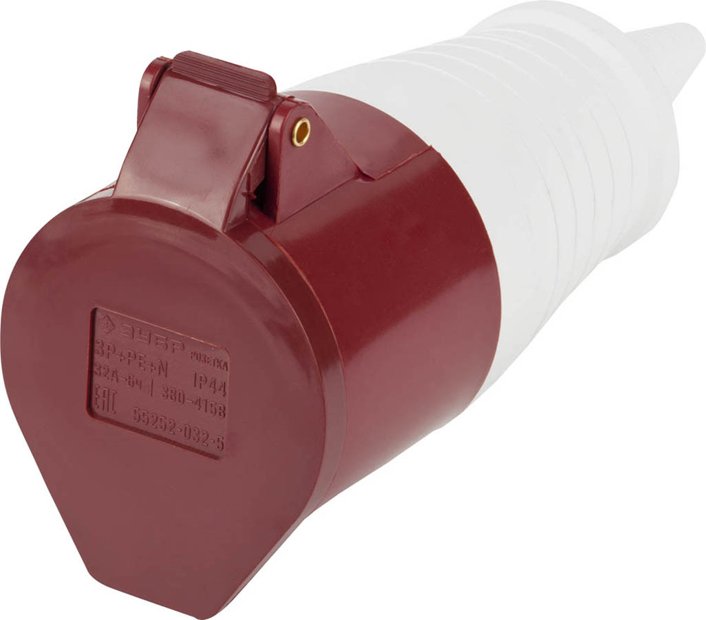 ЗУБР 400 В, 32a, розетка переносная 55252-032-5 ЗУБР 400 В, 32a, розетка переносная 55252-032-5 купить по цене 620 ₽ в интернет магазине ТЕХСАД