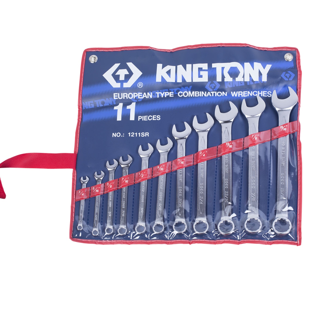 Набор комбинированных ключей, 1/4''-15/16'', 11 предметов KING TONY 1211SR Набор комбинированных ключей, 1/4''-15/16'', 11 предметов KING TONY 1211SR купить по цене 5 760 ₽ в интернет магазине ТЕХСАД