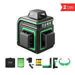 Лазерный уровень ADA CUBE 3-360 GREEN HOME EDITION купить по цене 17 990 ₽ в интернет магазине ТЕХСАД