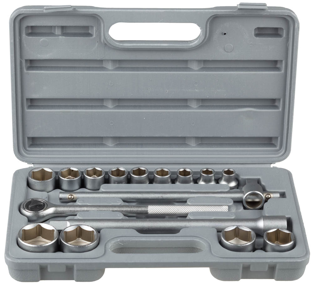 STAYER 16 шт., набор торцовых головок 27583-H16 купить по цене 1 460 ₽ в интернет магазине ТЕХСАД