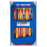 Набор отверток, диэлектрические, 7 предметов KING TONY 30617MR купить по цене 3 360 ₽ в интернет магазине ТЕХСАД