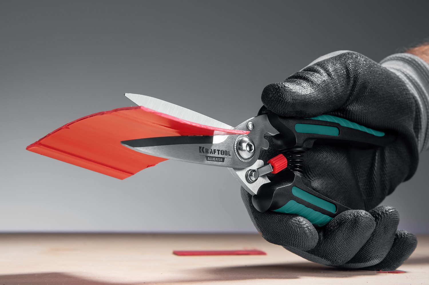 KRAFTOOL ALLIGATOR 200 мм, многоцелевые технические ножницы 23201 купить по цене 1&nbsp;580 ₽ в интернет магазине ТЕХСАД