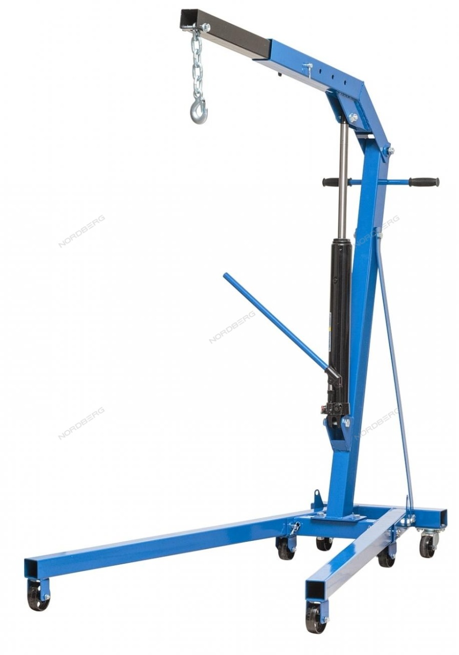 Кран гидравлический 1 т, складной NORDBERG N3710 купить по цене 23 303 ₽ в интернет магазине ТЕХСАД