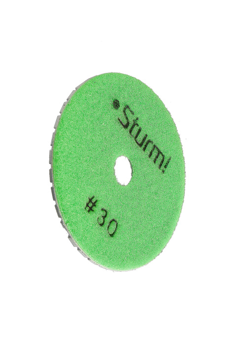 Круг шлифовальный гибкий Sturm! 9012-W100-30 купить по цене 230 ₽ в интернет магазине ТЕХСАД