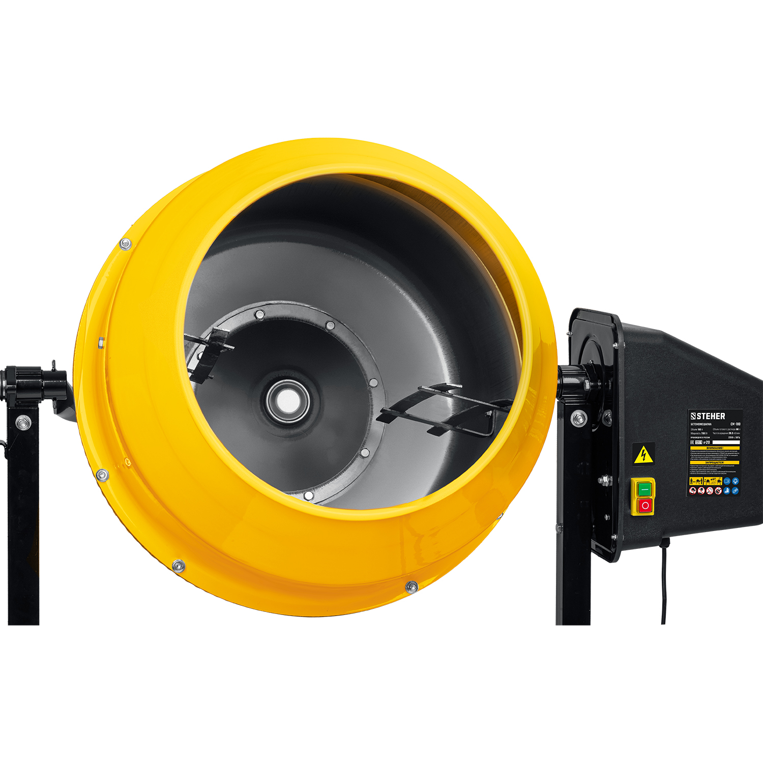 STEHER 180 л, бетономешалка (бетономеситель) CM-180 купить по цене 19&nbsp;380 ₽ в интернет магазине ТЕХСАД