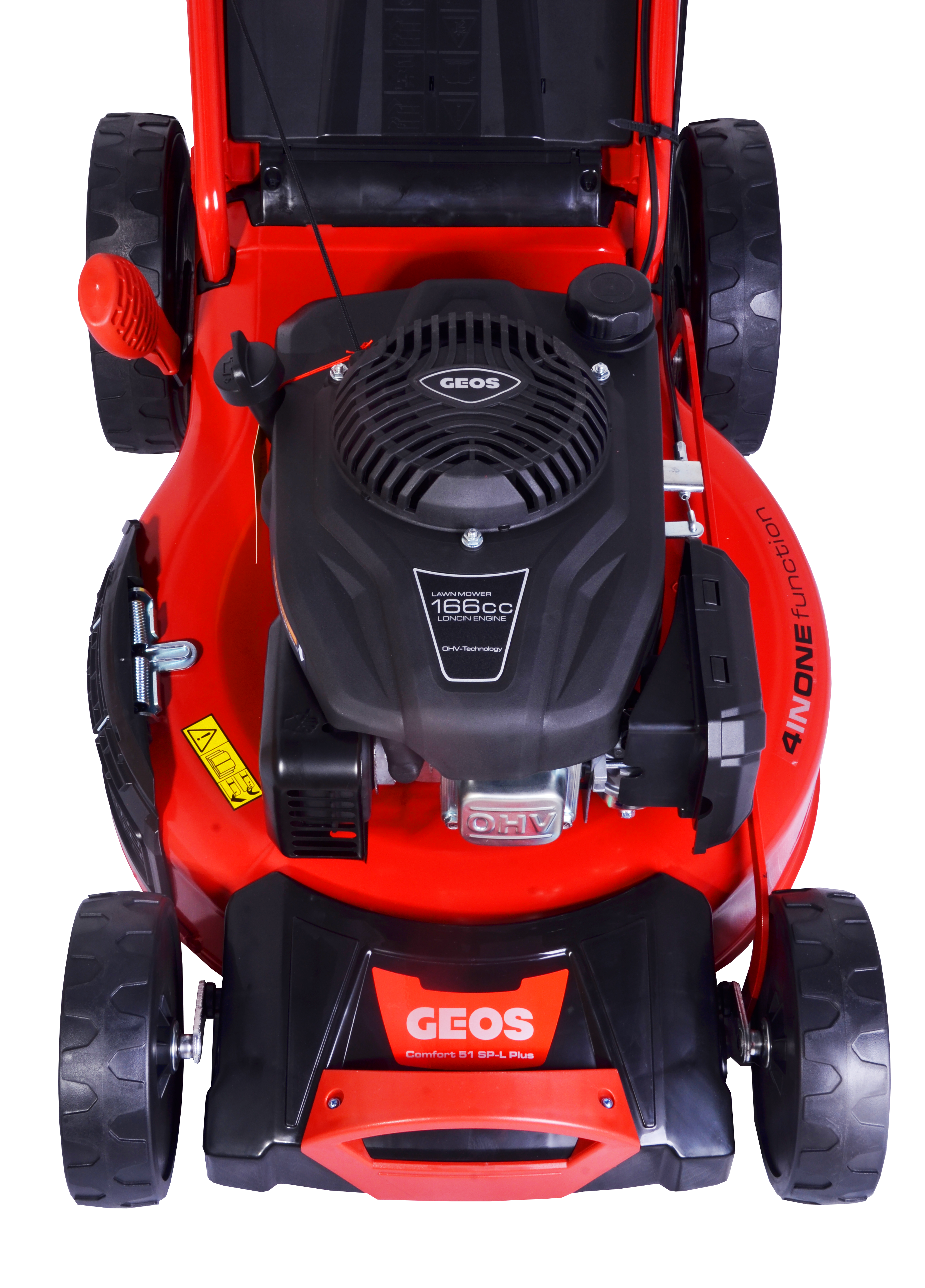 Газонокосилка бензиновая GEOS Comfort 51 SP-L Plus купить по цене 44&nbsp;990 ₽ в интернет магазине ТЕХСАД