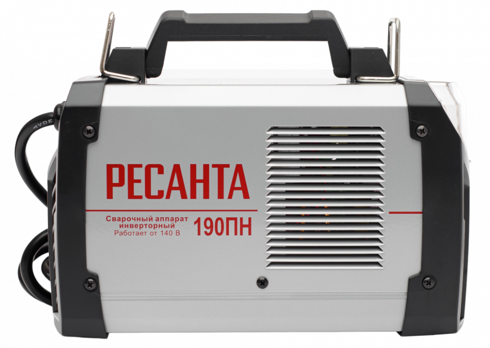 Сварочный аппарат инверторный Ресанта САИ 190 ПН купить по цене 12 190 ₽ в интернет магазине ТЕХСАД