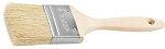 ЗУБР 63 мм, 2,5'', щетина натуральная светлая, деревянная ручка, кисть плоская УНИВЕРСАЛ 01005-063 Эксперт купить по цене 360 ₽ в интернет магазине ТЕХСАД