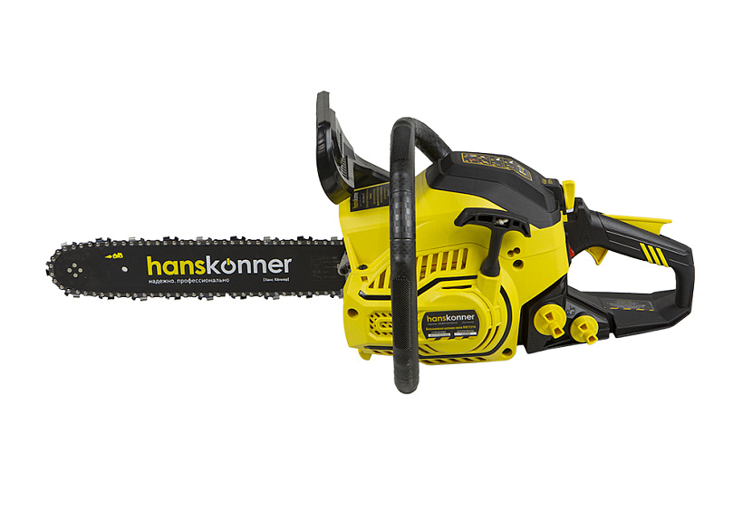 Бензопила Hanskonner HGC1214 купить по цене 11&nbsp;990 ₽ в интернет магазине ТЕХСАД