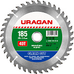 URAGAN Ø 185 x 20 мм, 40T, диск пильный по дереву 36802-185-20-40 URAGAN Ø 185 x 20 мм, 40T, диск пильный по дереву 36802-185-20-40 купить по цене 460 ₽ в интернет магазине ТЕХСАД