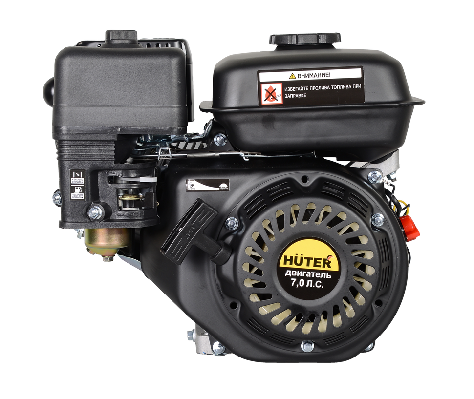 Двигатель бензиновый HUTER GE-170F-19 купить по цене 10 290 ₽ в интернет магазине ТЕХСАД