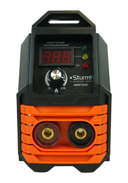 Сварочный инвертор Sturm! AW97I250 купить по цене 9&nbsp;550 ₽ в интернет магазине ТЕХСАД