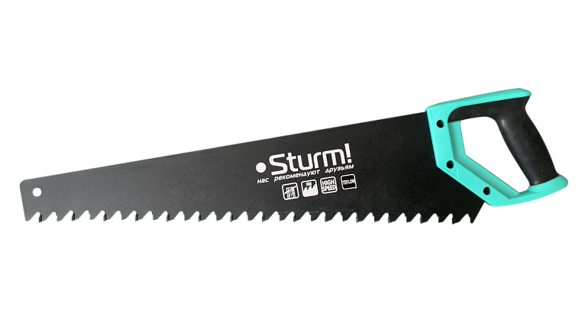 Пила по пенобетону 600 мм Sturm! 1060-92-600 купить по цене 2 160 ₽ в интернет магазине ТЕХСАД