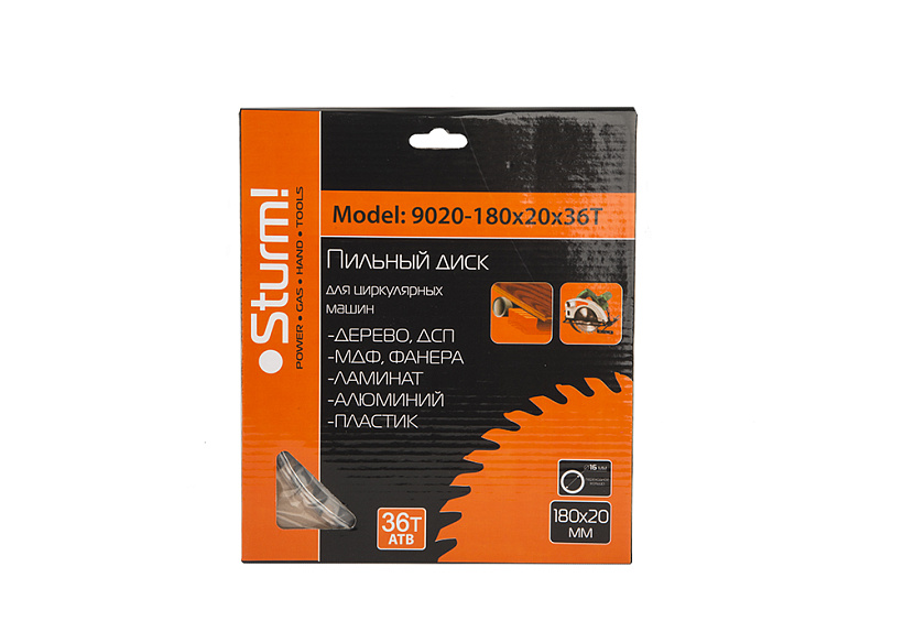 Диск пильный Sturm! 9020-180x20x36T купить по цене 610 ₽ в интернет магазине ТЕХСАД