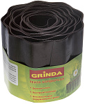 GRINDA 15 см х 9 м, коричневая, лента бордюрная 422247-15 купить по цене 530 ₽ в интернет магазине ТЕХСАД
