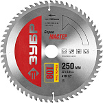 ЗУБР Ø 250 x 32 мм, 60T, диск пильный по дереву ''Чистый рез'' 36914-250-32-60 купить по цене 1 440 ₽ в интернет магазине ТЕХСАД