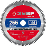 ЗУБР 255 x 32/30 мм, 100Т, диск пильный по алюминию 36916-255-32-100_z01 купить по цене 2 210 ₽ в интернет магазине ТЕХСАД