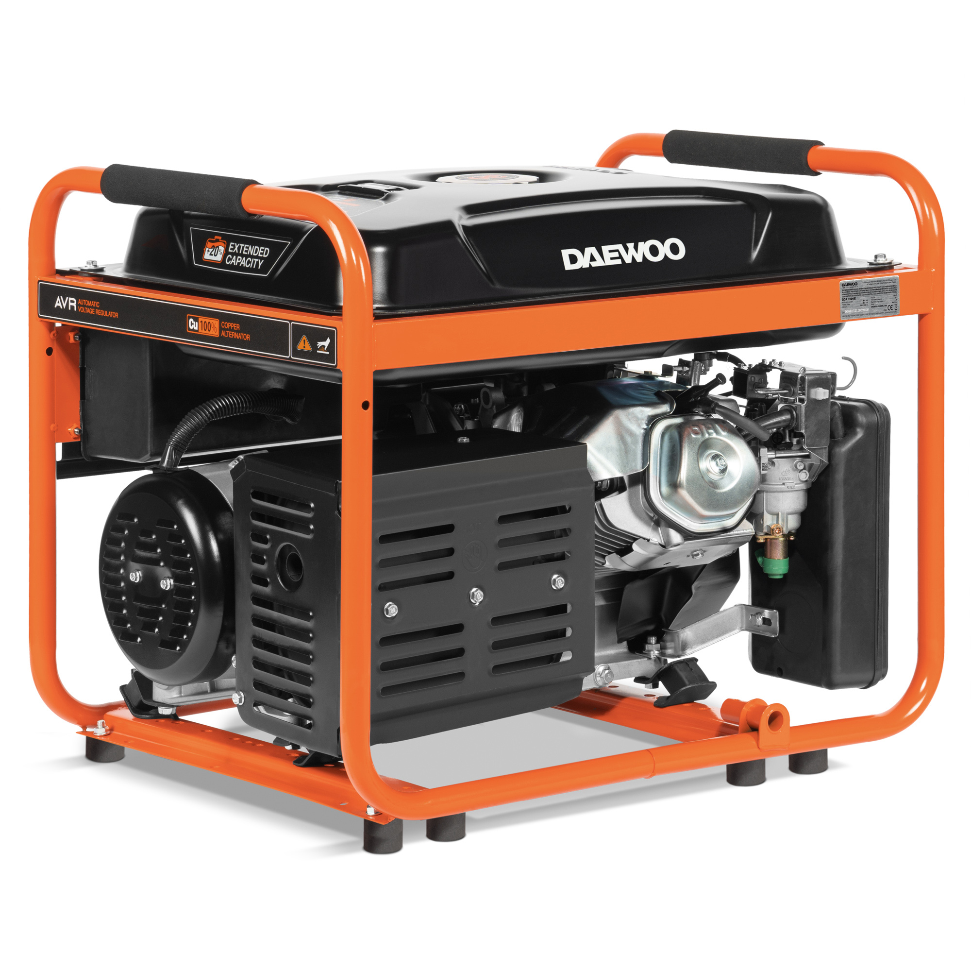 Бензиновый генератор DAEWOO GDA 7500E Бензиновый генератор DAEWOO GDA 7500E купить по цене 82 990 ₽ в интернет магазине ТЕХСАД