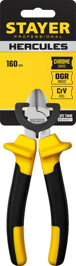 STAYER 160 мм, бокорезы HERCULES 2203-5-16_z02 Professional купить по цене 385 ₽ в интернет магазине ТЕХСАД