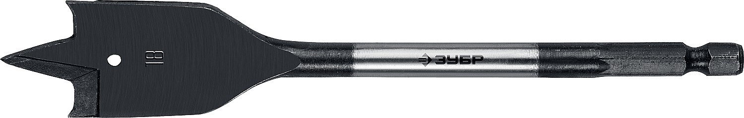 ЗУБР 18x152мм, сверло перовое по дереву, с боковыми подрезателями 29505-18_z01 купить по цене 177 ₽ в интернет магазине ТЕХСАД