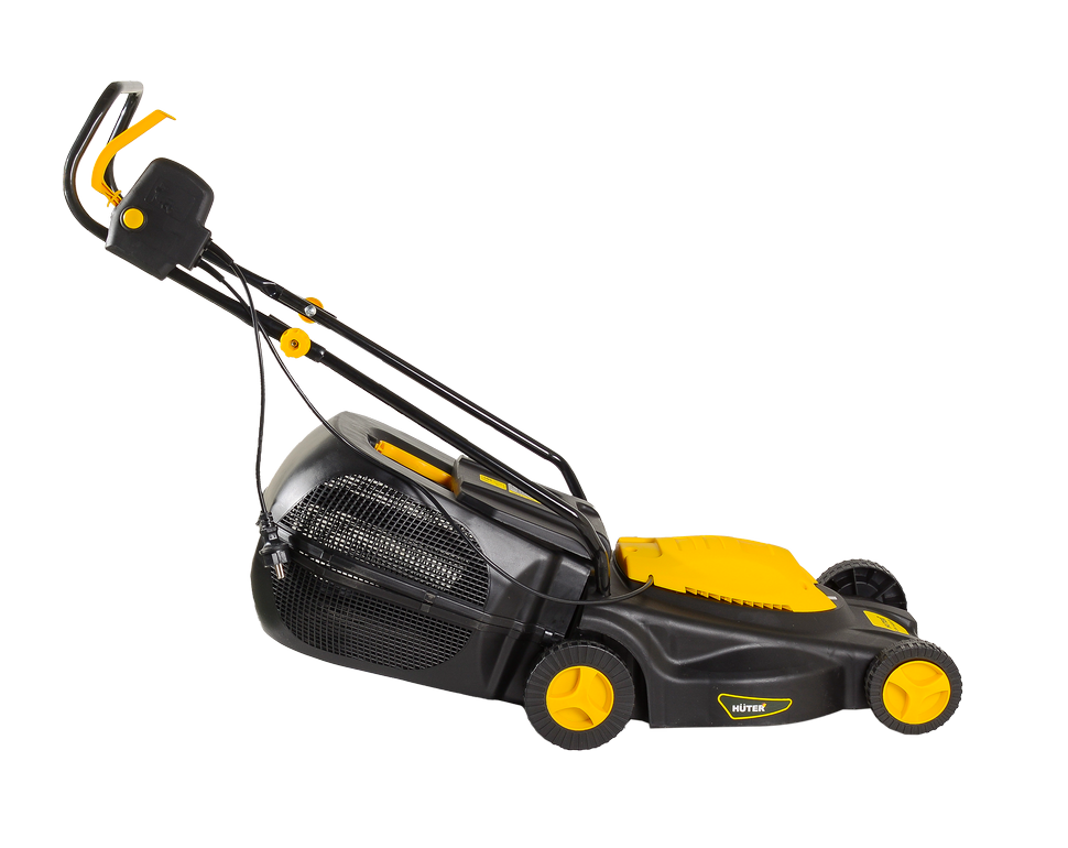 Газонокосилка электрическая HUTER ELM-1400P купить по цене 11 390 ₽ в интернет магазине ТЕХСАД