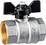 ЗУБР d=3/4'' кран шаровой полнопроходной, бабочка, ''мама-мама'' 51323-3/4 купить по цене 590 ₽ в интернет магазине ТЕХСАД