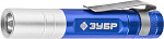 ЗУБР 1 LED, 1хААА, черный, фонарь светодиодный 56217 купить по цене 229 ₽ в интернет магазине ТЕХСАД