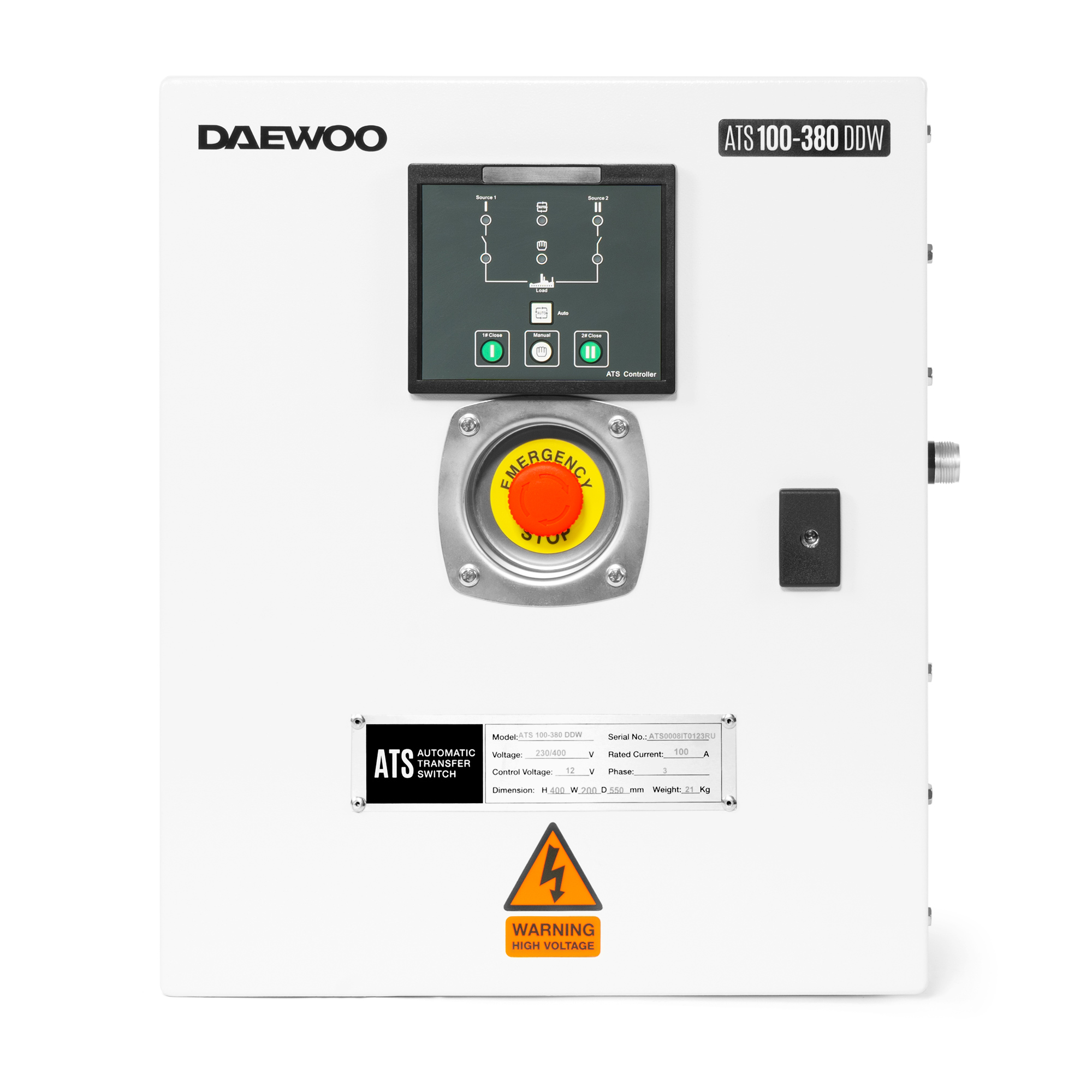 Блок автоматики DAEWOO ATS 100-380 DDW Блок автоматики DAEWOO ATS 100-380 DDW купить по цене 89 990 ₽ в интернет магазине ТЕХСАД