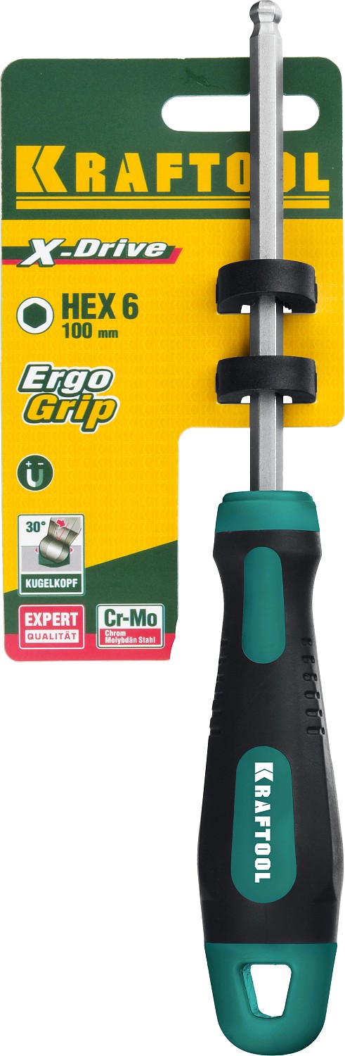 KRAFTOOL HEX Ball 6х100мм, отвертка слесарная 250075-6-100 KRAFTOOL HEX Ball 6х100мм, отвертка слесарная 250075-6-100 купить по цене 380 ₽ в интернет магазине ТЕХСАД
