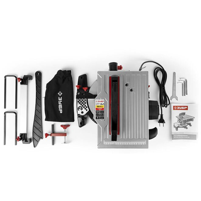 ЗУБР 1500 Вт, 210х30 мм, пила торцовочная комбинированная ЗПТК-210-1500 Мастер купить по цене 15&nbsp;260 ₽ в интернет магазине ТЕХСАД