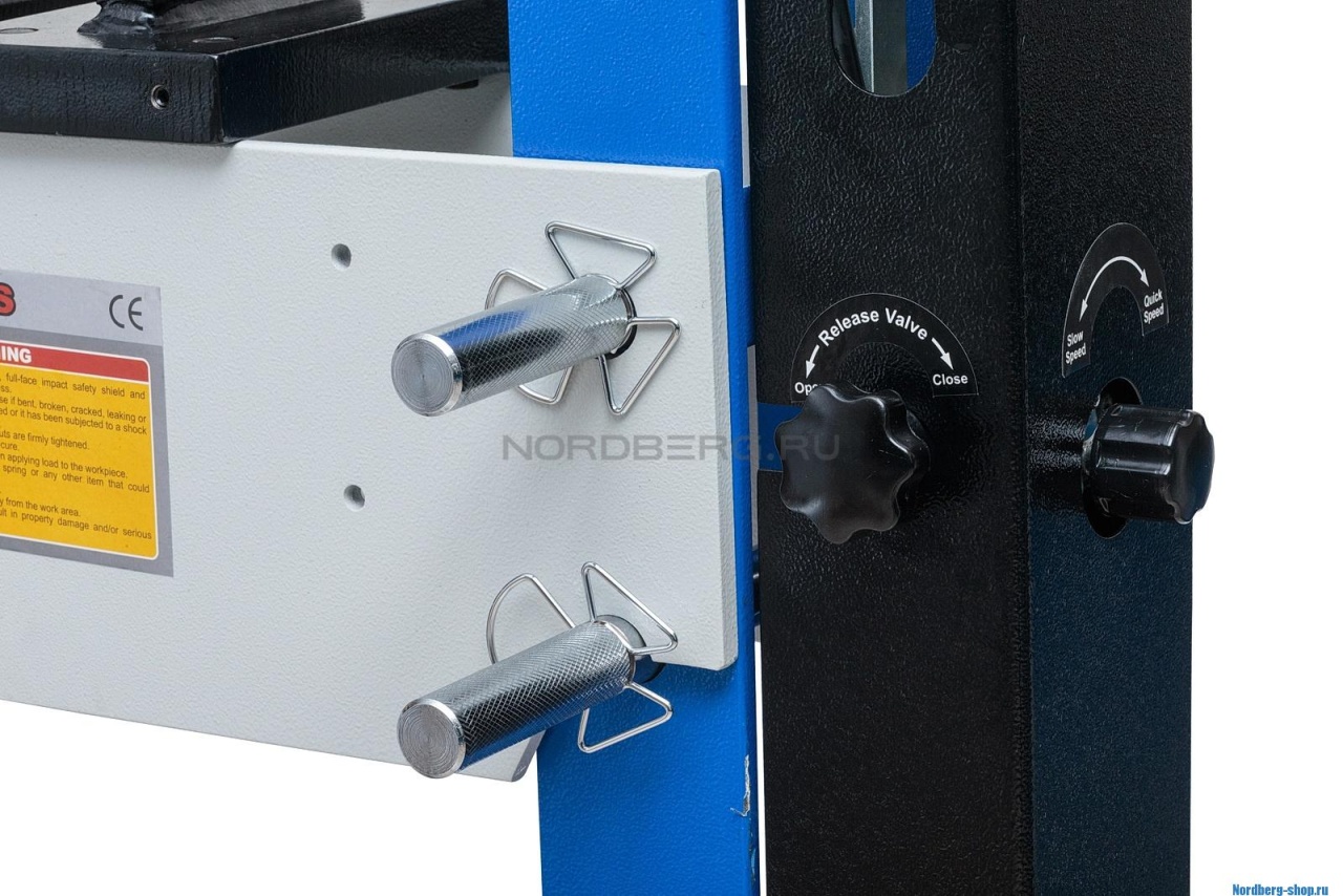 Пресс напольный 30 т, гидравлический NORDBERG N3630F купить по цене 98 644 ₽ в интернет магазине ТЕХСАД