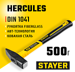 STAYER 500 г, с фиберглассовой рукояткой, молоток слесарный HERCULES 20050-05_z02 купить по цене 650 ₽ в интернет магазине ТЕХСАД