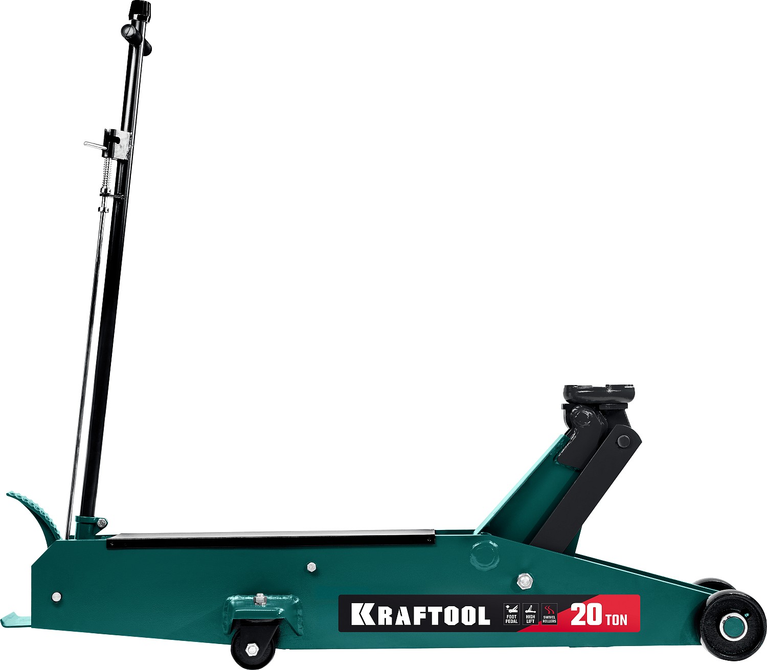 KRAFTOOL 20 т, 220-680 мм, для тяжелой техники, подкатной домкрат HIGH-LIFT 43455-20 купить по цене 166&nbsp;350 ₽ в интернет магазине ТЕХСАД