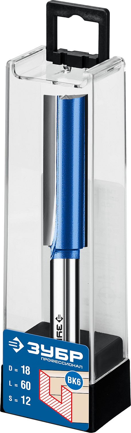 ЗУБР 18 x 60 мм, хвостовик 12 мм, фреза пазовая прямая с нижними подрезателями 28755-18-60 Профессионал ЗУБР 18 x 60 мм, хвостовик 12 мм, фреза пазовая прямая с нижними подрезателями 28755-18-60 Профессионал купить по цене 1 250 ₽ в интернет магазине ТЕХСАД
