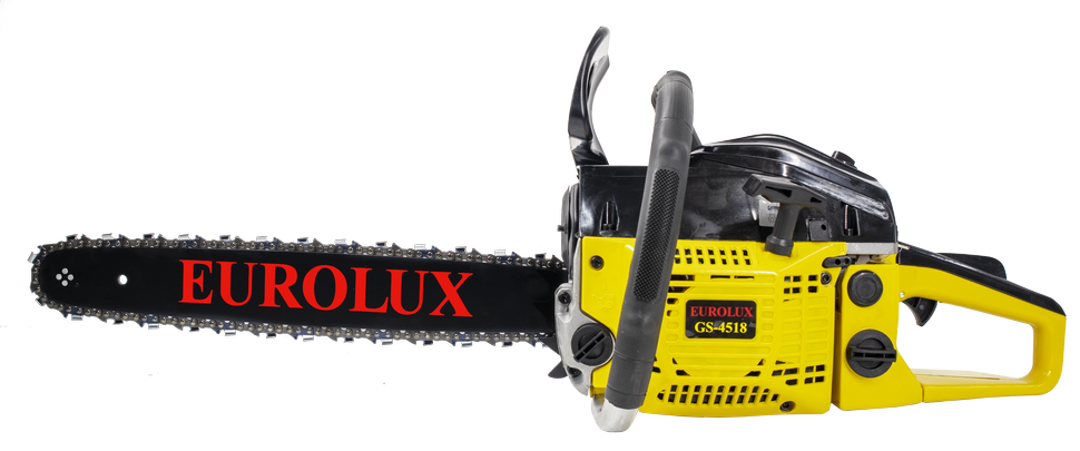 Бензопила Eurolux GS-4518 купить по цене 6 790 ₽ в интернет магазине ТЕХСАД