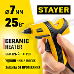 STAYER d=7 мм, 7 г/мин пистолет термоклеевой электрический PRO 7 0681-07 STAYER d=7 мм, 7 г/мин пистолет термоклеевой электрический PRO 7 0681-07 купить по цене 660 ₽ в интернет магазине ТЕХСАД