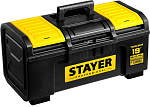 STAYER 480 х 270 х 240, пластиковый, ящик для инструмента TOOLBOX-19 38167-19 Professional купить по цене 2 050 ₽ в интернет магазине ТЕХСАД