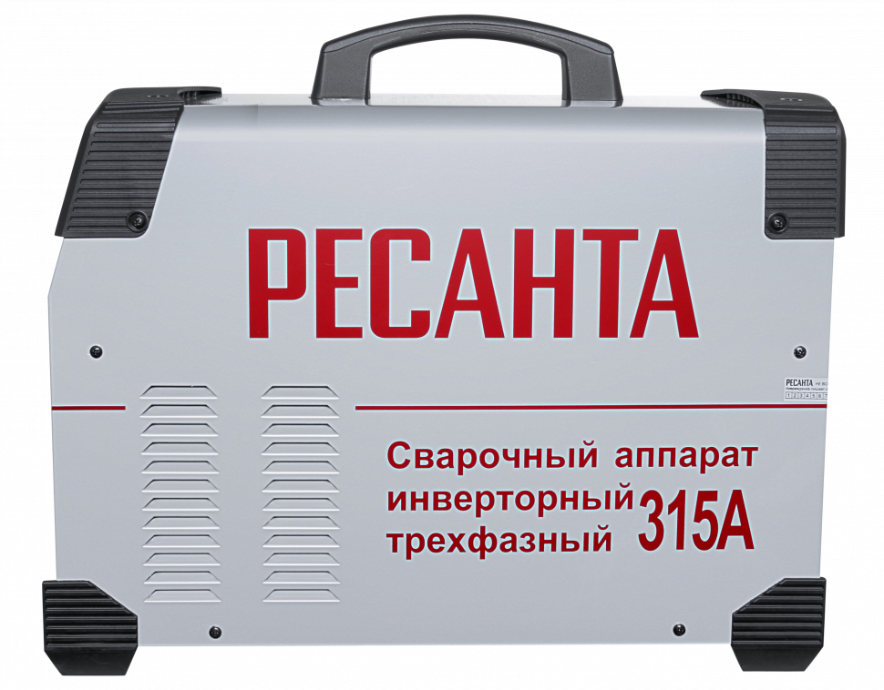 Сварочный аппарат инверторный Ресанта САИ 315 3ф Сварочный аппарат инверторный Ресанта САИ 315 3ф купить по цене 35 090 ₽ в интернет магазине ТЕХСАД