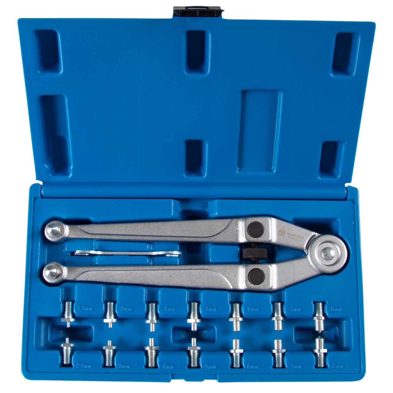 Фиксатор шкивов, кейс, 17 предметов МАСТАК 103-20017C купить по цене 8&nbsp;930 ₽ в интернет магазине ТЕХСАД