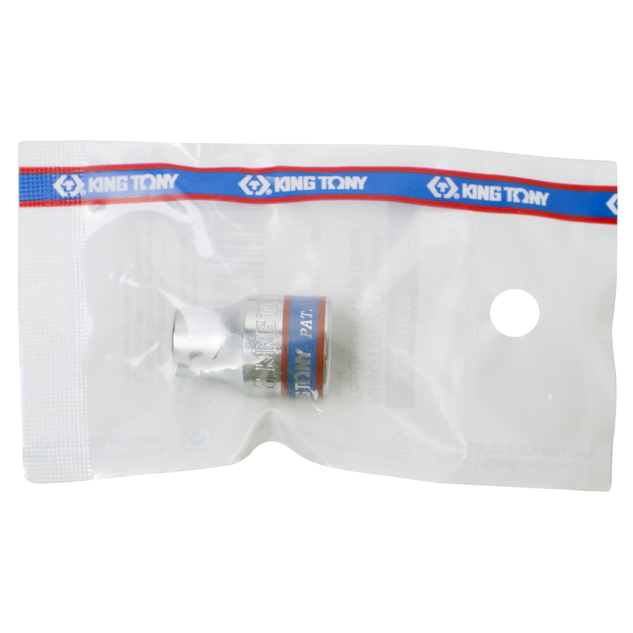 Головка торцевая стандартная двенадцатигранная 3/8'', 8 мм KING TONY 333008M купить по цене 120 ₽ в интернет магазине ТЕХСАД