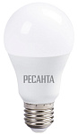 Лампа светодиодная РЕСАНТА LL-R-A60-13W-230-3K-E27 купить по цене 127 ₽ в интернет магазине ТЕХСАД