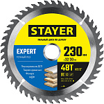 STAYER  230 x 32/30 мм, 48Т, диск пильный по дереву Expert 3682-230-32-48_z01 купить по цене 920 ₽ в интернет магазине ТЕХСАД