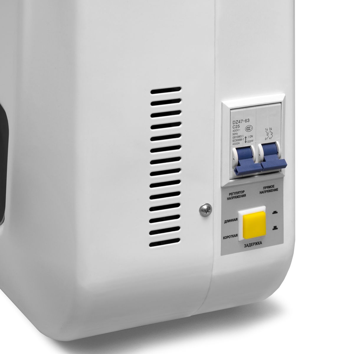 Стабилизатор напряжения DAEWOO DW‑TM10kVA купить по цене 28 990 ₽ в интернет магазине ТЕХСАД
