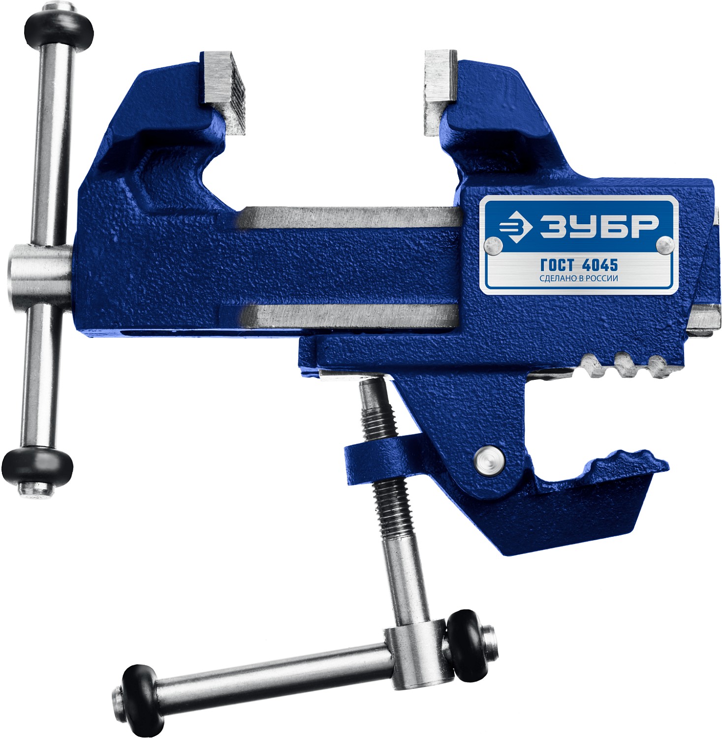 ЗУБР 70 мм, тиски слесарные со струбциной КОМПАКТ 32600-63_z01 Профессионал купить по цене 7 780 ₽ в интернет магазине ТЕХСАД