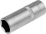 ЗУБР 1/2'', 16 мм, Cr-V сталь, хромированная, торцовая головка свечная 27728-16 купить по цене 220 ₽ в интернет магазине ТЕХСАД