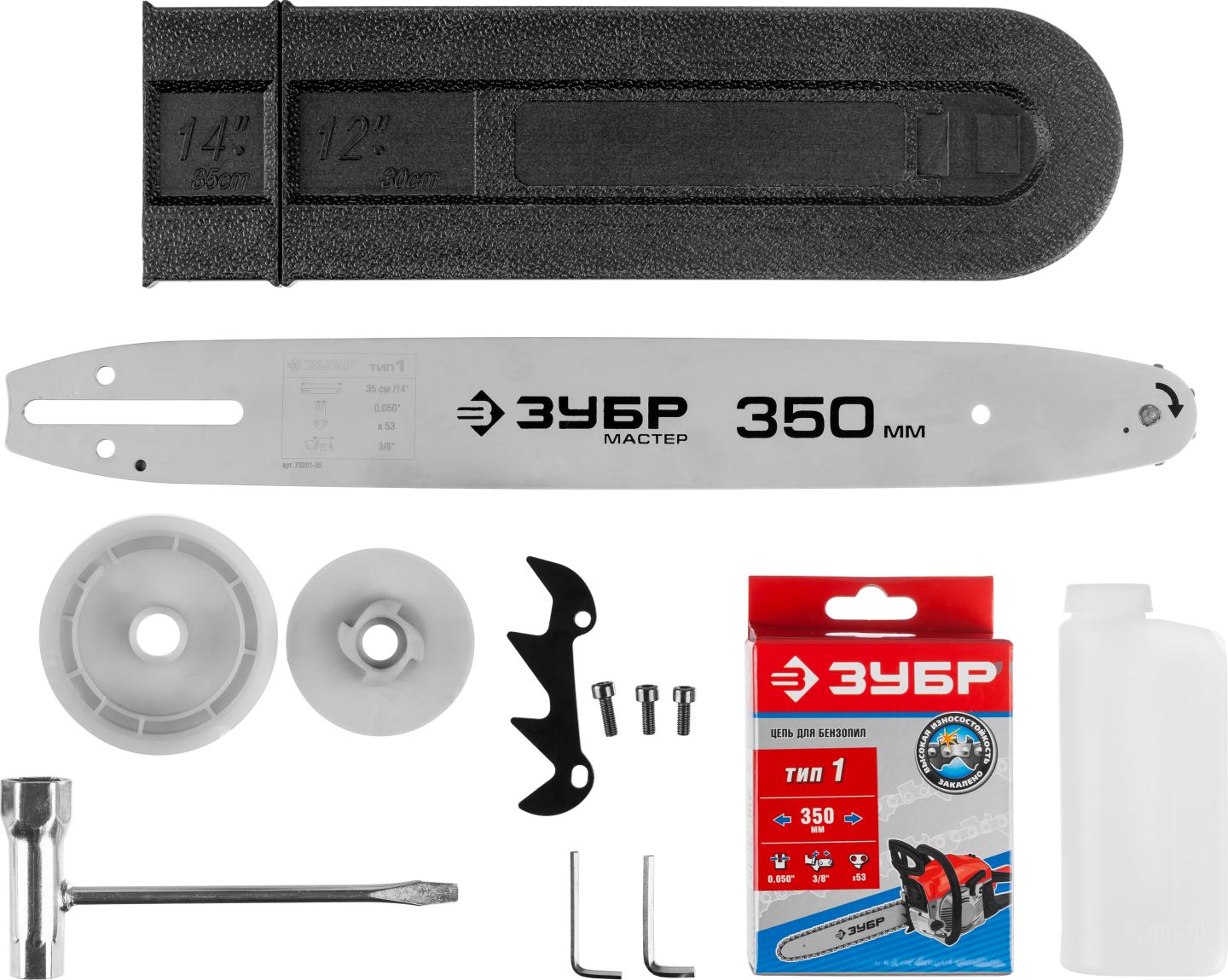 ЗУБР 1.2 кВт/1.6 л.с, 350 мм, бытовая, пила цепная бензиновая ПБЦ-М370 35П Мастер купить по цене 5&nbsp;460 ₽ в интернет магазине ТЕХСАД