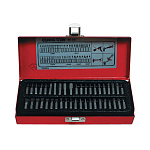 Набор вставок (бит) 1/4'', PH, PZ, Hex, Torx, Slotted, 42 предмета KING TONY 1042CQ купить по цене 1 890 ₽ в интернет магазине ТЕХСАД